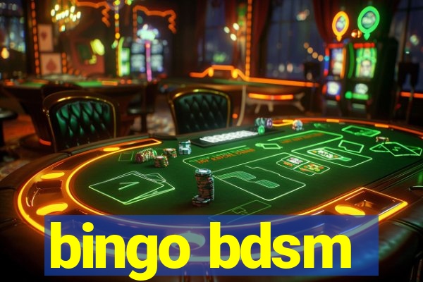 bingo bdsm